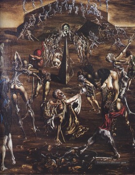 Salvador Dali Painting - Resurrection of the Flesh Salvador Dali